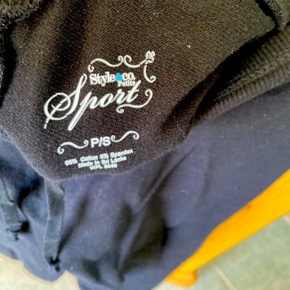 Style&Co Sport Knit Capris - Picture 3 of 3